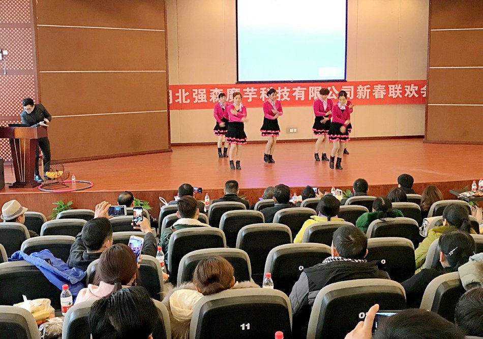 8.jpg 年会在主持人组织的一段热身活动中拉开帷幕